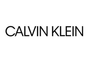 A calvin klein logo is shown.